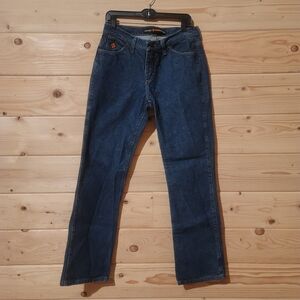 Wrangler Flame Resistance Straight Leg Jeans Women's Size 9/10x34